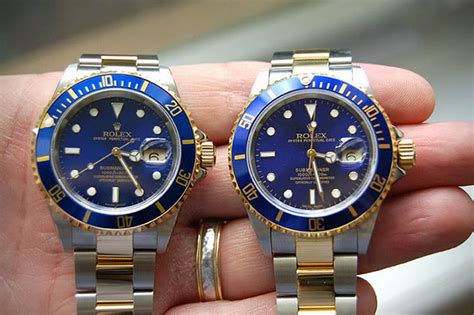 difference between original and fake rolex watches